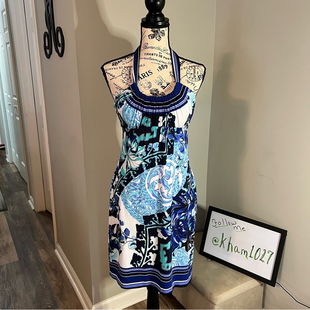 CACHE Halter Dress Size 8 NWT